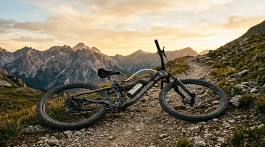 Trinksystem für Radfahrer beim Mountainbiken mit Trinkblase im Rucksack